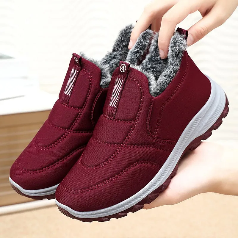 Women's Winter Hiking Slip-on Sneakers