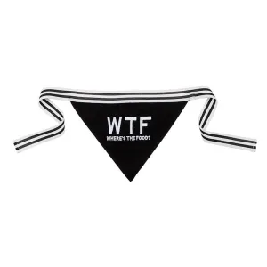 W.T.F.  (Where's The Food) Dog Bandana