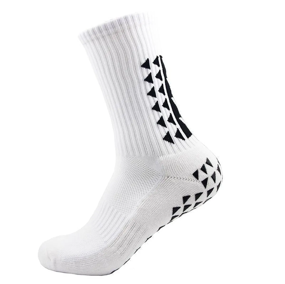 Y1 Anti-Slip Socks White (3 Pack)