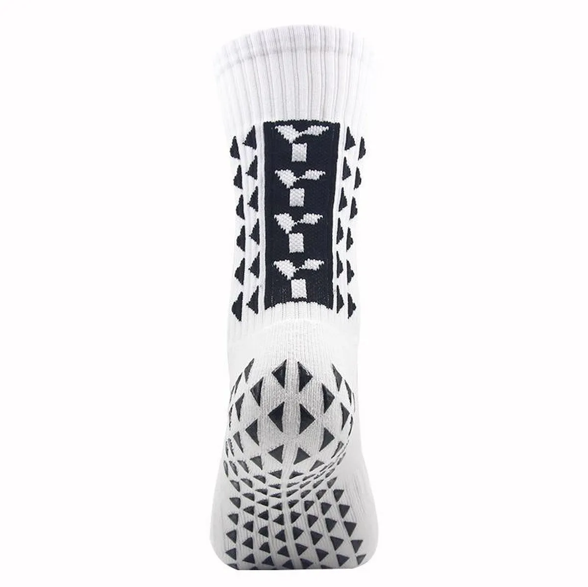 Y1 Anti-Slip Socks White (3 Pack)
