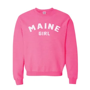 Youth Maine Girl Crewneck